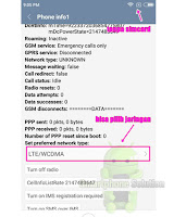 Cara mengunci jaringan 4G di hp xiaomi