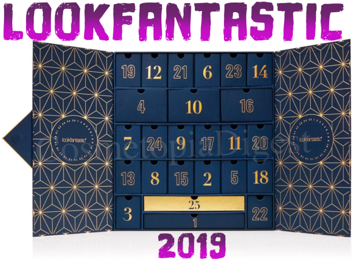 Full spoilers and contents of the LookFantastic Beauty Advent Calendar for 2019.
