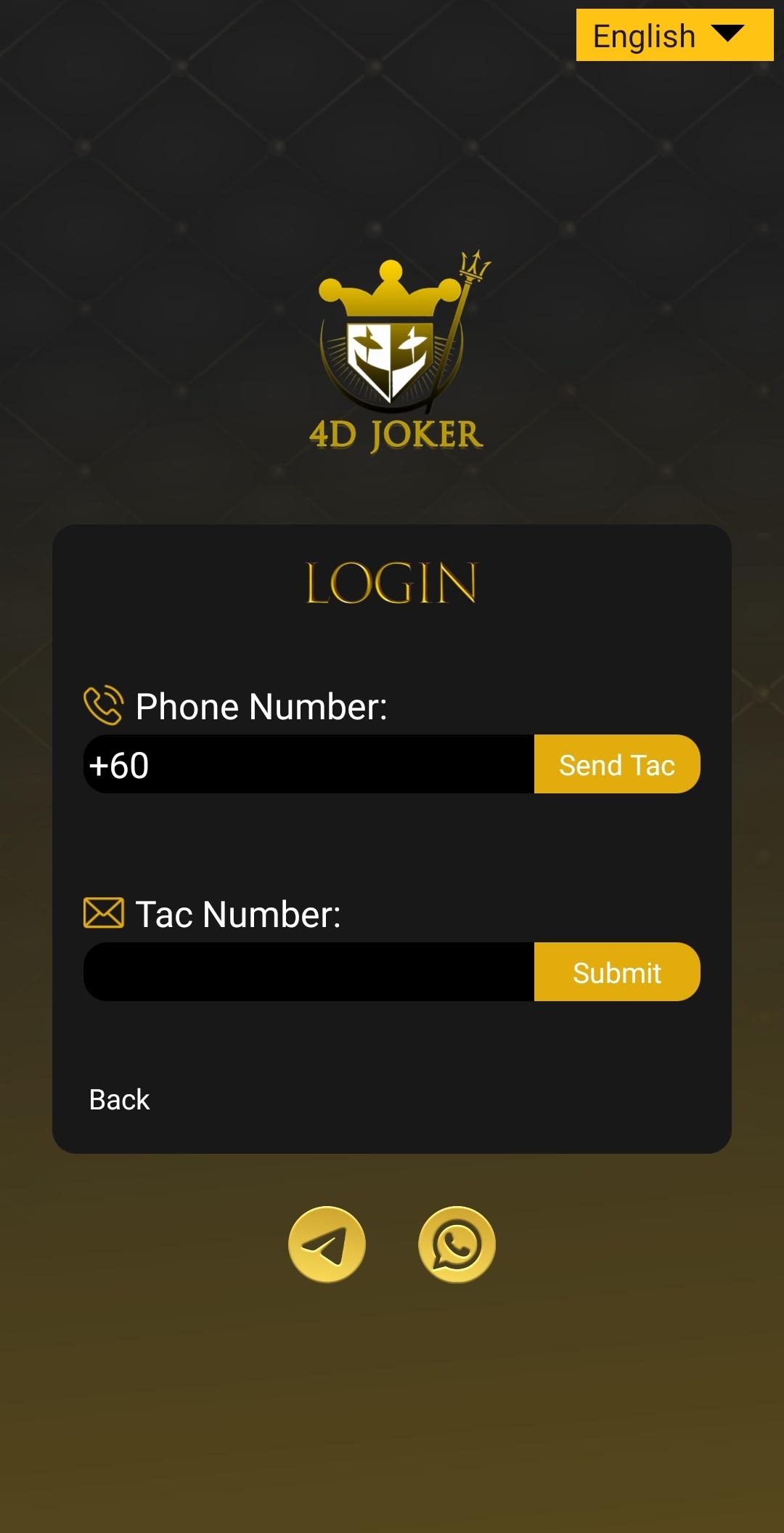 4D Joker Apk Download - Buy 4D Online App