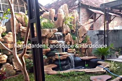 Jasa Tukang Kolam Relief Tebing Air Terjun Lamongan