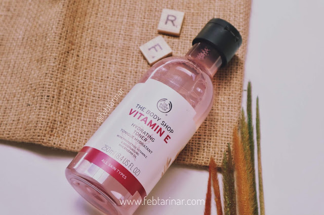  Review Vitamin E Hydrating Toner The Body Shop, Toner Bagus Untuk Kulit Kering. beauty blogger bandung