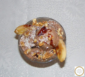 Banana split desert reteta,