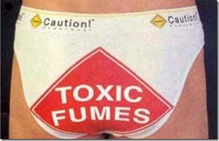 Funny Pictures: Funny caution underwear