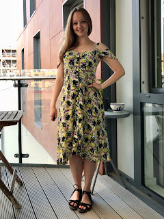 Floral Viscose Kew Dress