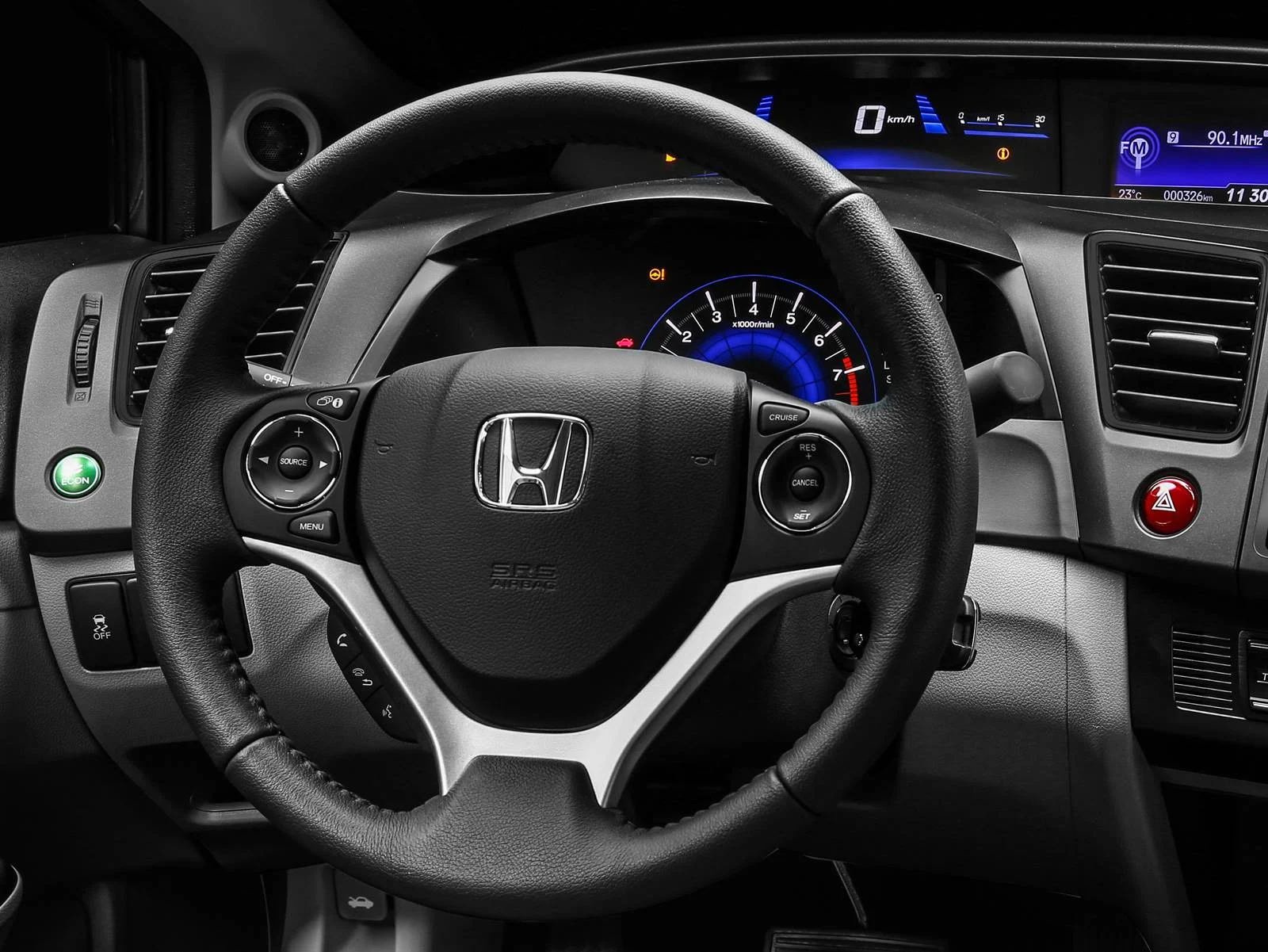 Novo Honda Civic 2016 - interior