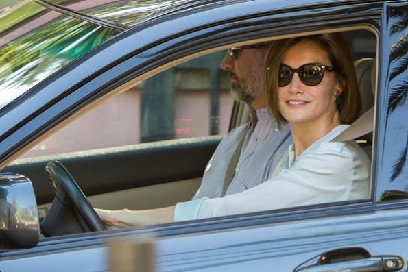 King Felipe of Spain, Queen Letizia of Spain and Princess Leonor of Spain, Princess Sofia of Spain and Queen Sofía