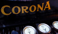 Corona 3 typewriter that A. Einstein used to write letter to president F.D Roosevelt.