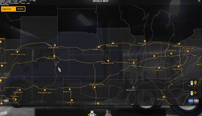 American Truck Simulator Coast to Coast v 1.7 Map Download MODs