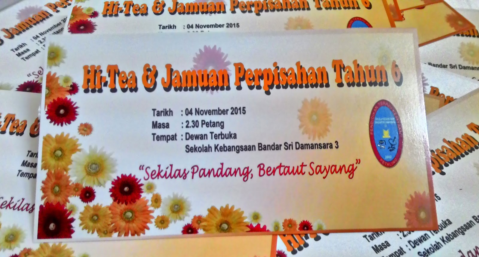 R&Zgift: Kad Jemputan / Invitation Card untuk Majlis 