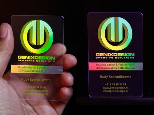 Coolest Holographic BusinessCard