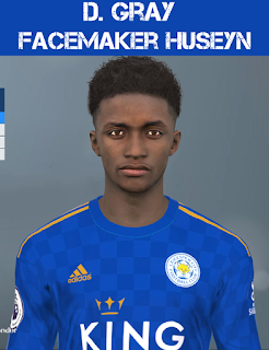 PES 2017 Faces Demarai Gray by Huseyn