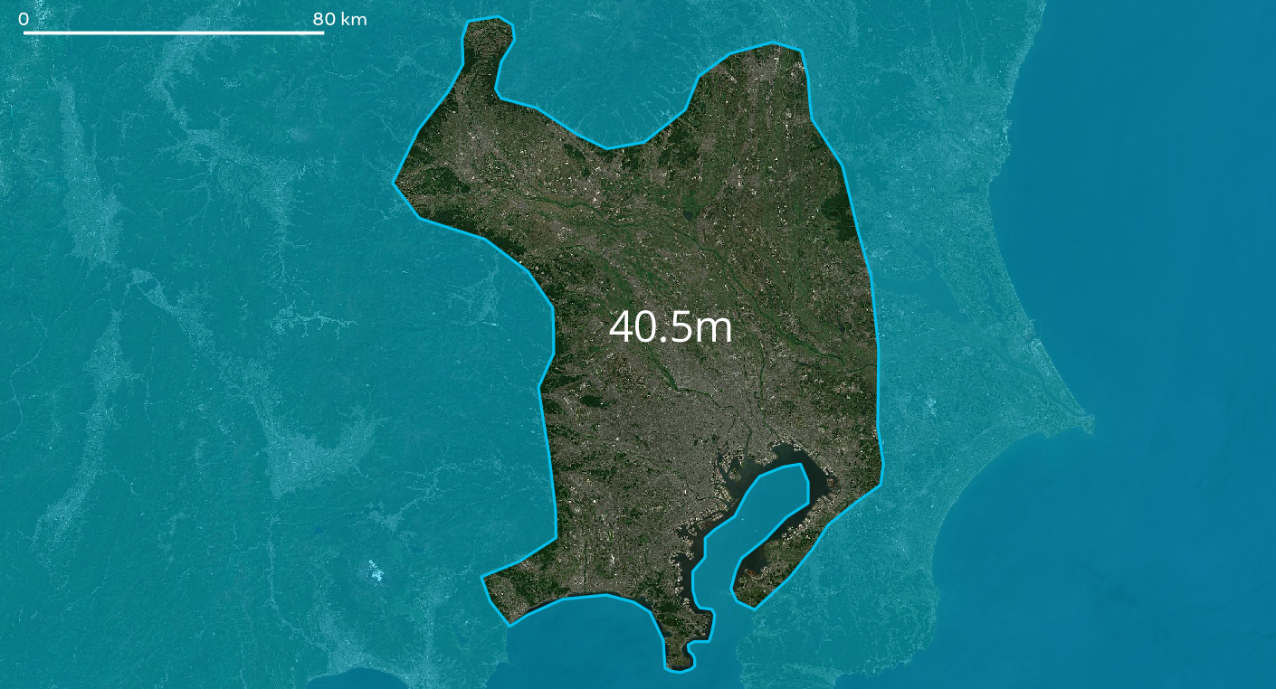 How Big Is Tokyo? Compare Its Size in Miles, Acres, Kilometers, and  Population - A-Z Animals