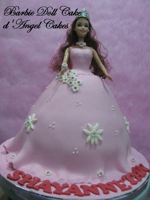 barbie doll cake. Barbie Doll Cake for Shayanne
