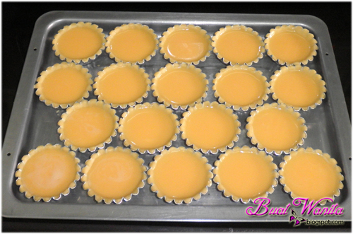 Resepi Tart Telur Kastard Senang Simple Sedap - Buat Wanita