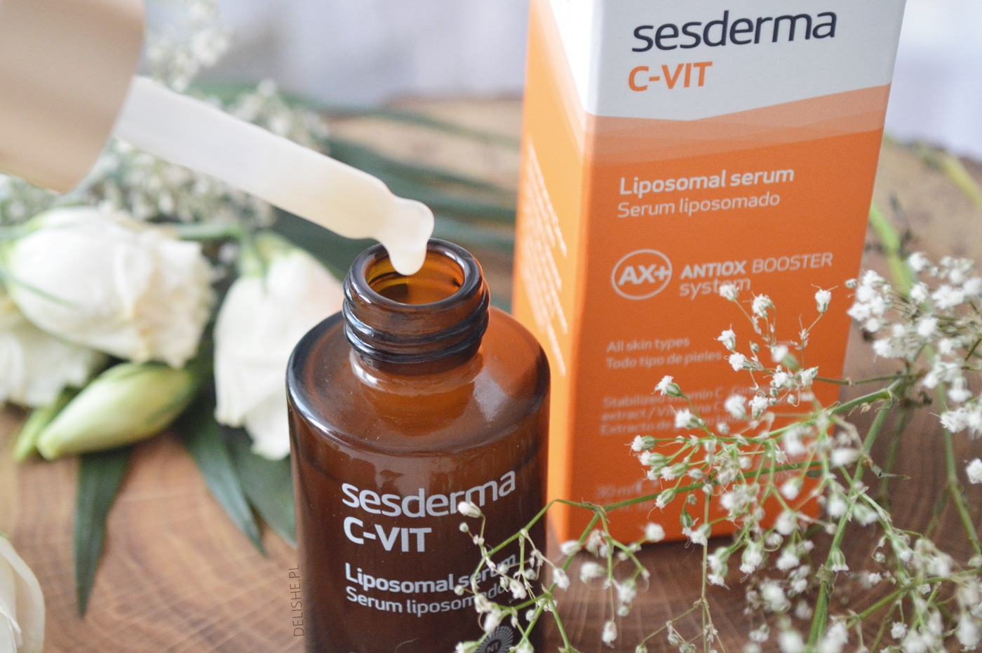 serum z witaminą C C-Vit Liposomal serum Sesderma