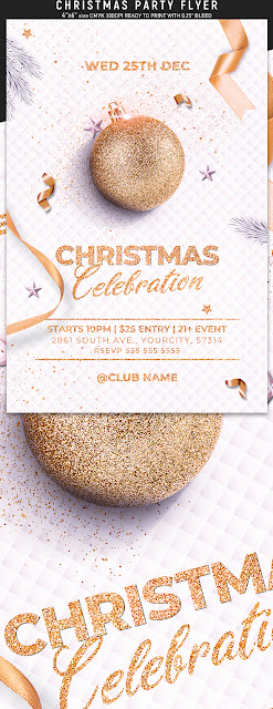  Christmas Flyer Template