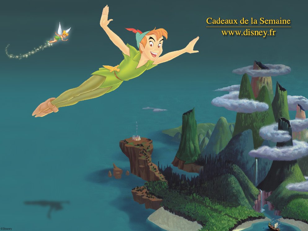 Peter Pan Wallpaper Disney Desktop Wallpaper Free 