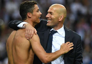 Agen Bola - Cristiano Ronaldo: Zinedine Zidane Kunci Juara Real Madrid
