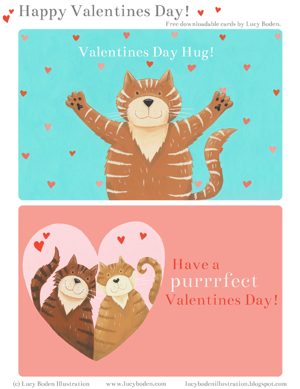 We Love to Illustrate FREE Printable Valentine's Day