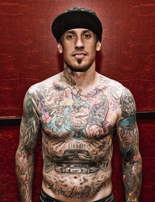 Carey Hart was caught and photographed at his famous Hart and Huntington Carey Hart was caught and photographed at his famous Hart and Huntington