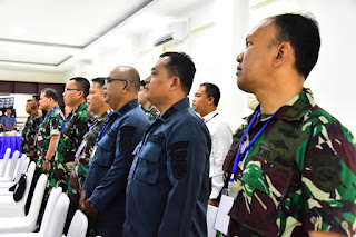 Personil Pangkalan PLP Tanjung Priok Ikuti Bimtek Penyidikan Tindak Pidana Pencucian Uang dari TNI AL