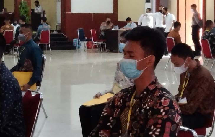 Propam Polda Sulsel Telah Melaksanakan  Test Penelusuran Mental Kepribadian Casis Bintara dan Tamtama TA. 2021 