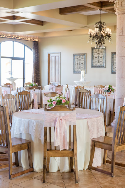 Dining area at The Views at Superstition Wedding Venue