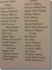 My name is there!