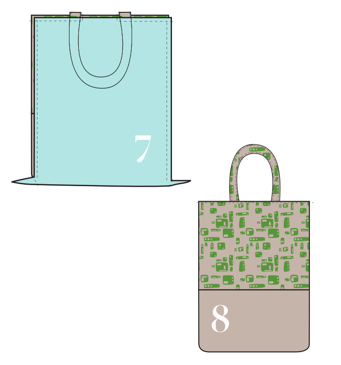 Mini Tote Bag Tutorial