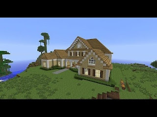 A Nice House In Minecraft learn step by step.