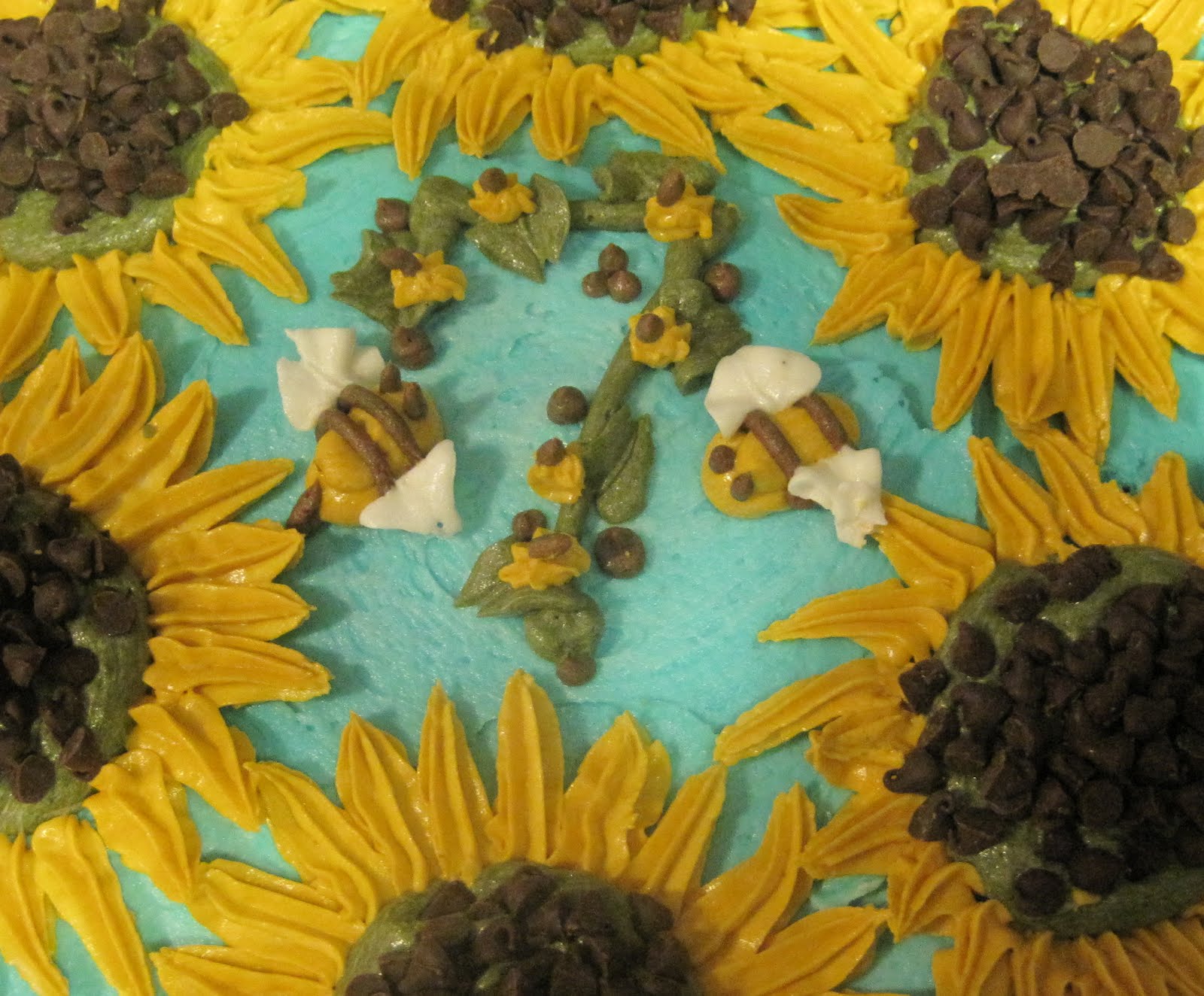 Thoughts Sunflower  Adirondack how Birthday Mother's sunflowers and make on buttercream to Day Baker: Cake