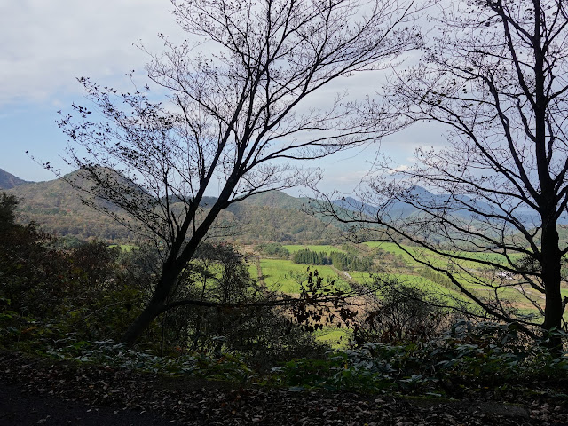 香取の山道からの眺望