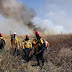 Bomberos de Junín colaboran combatiendo incendios en el delta del Paraná