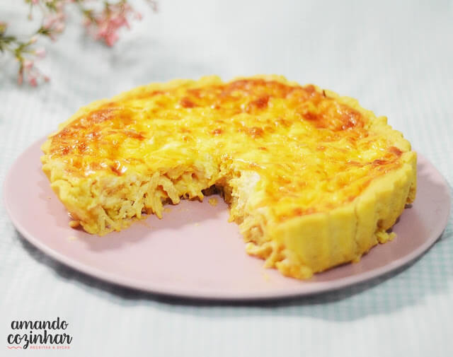 quiche de frango