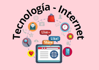 Tecnología - Internet. Vocabulario y actividades 