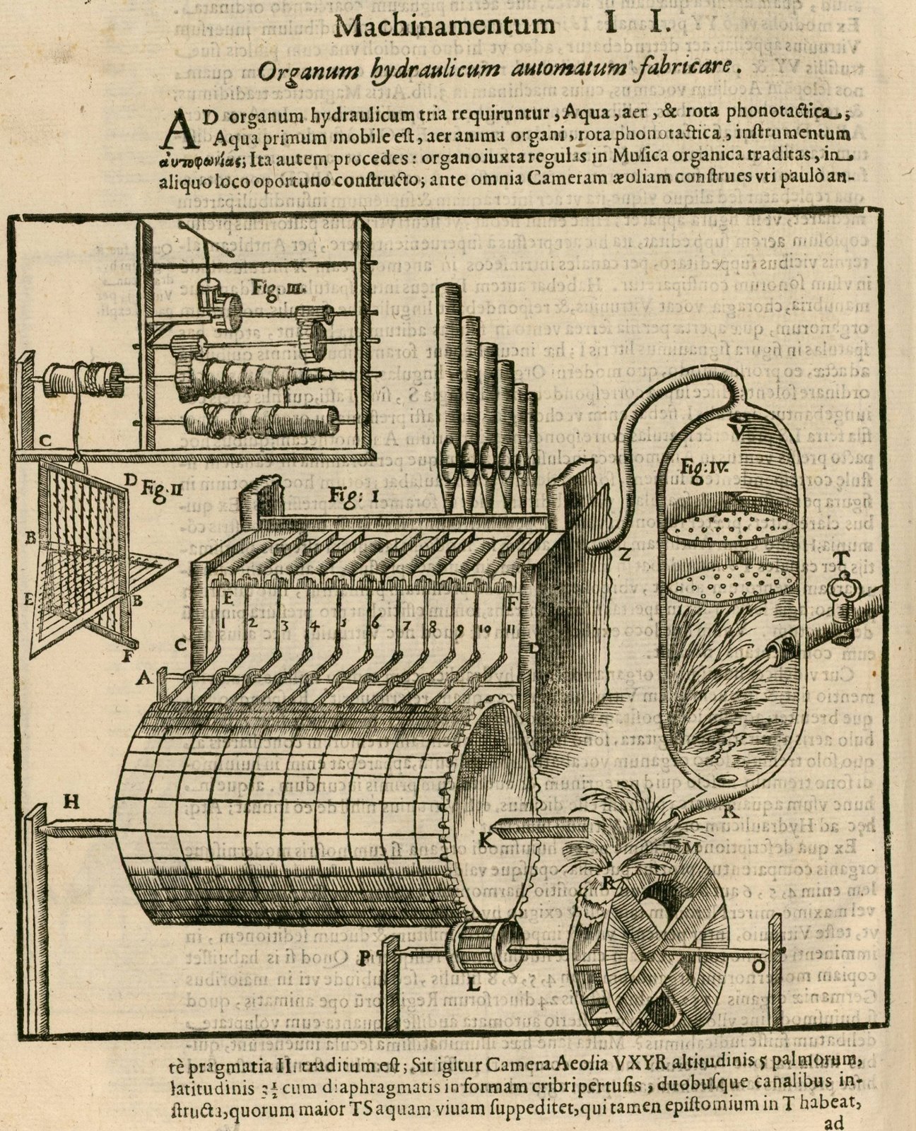 automatic hydraulic organ