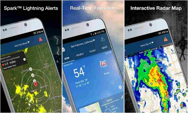 Aplikasi Weatherbug