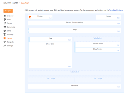 Blog Layout