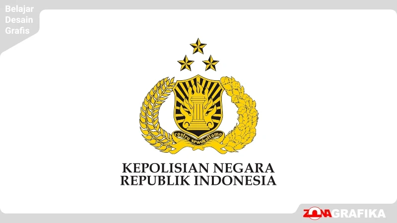 Download Logo Kepolisian Negara Republik Indonesia Corel Draw X7