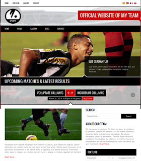 SPORTY - Responsive Wordpress Theme for Sport Clubs 