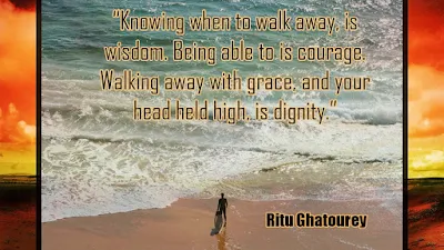 Quotes about walking away