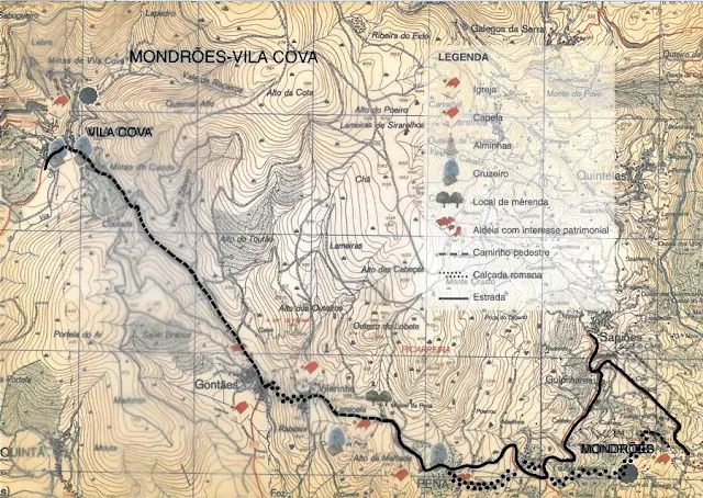 Caminhos de Santiago em Vila Real: Mondrões - Vila Cova