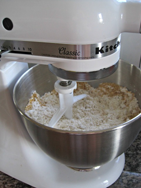 kitchenaid s'more smore cookies graham cracker crumbs flour