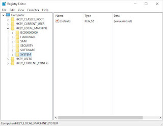 Computer\HKEY_LOCAL_MACHINE\SYSTEM\