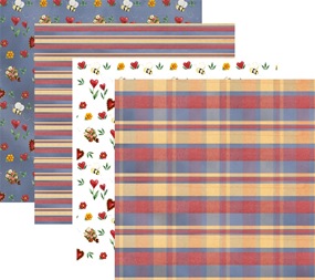 papel floral