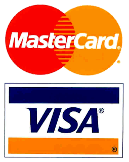 MasterCard and Visa logos