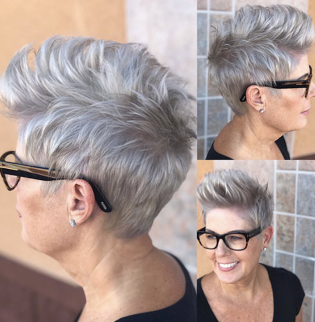 2019 short haircuts for women over 50