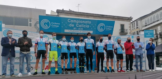 Manuel Parada y Teresa Barreira dominaron el Campeonato de Galicia BTT Maratón - Viveiro Bike Xtreme