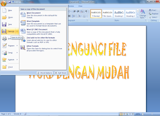 Cara Mengunci File Word Agar Tidak Bisa Dibuka