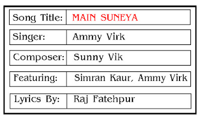 main suneya lyrics in punjabi